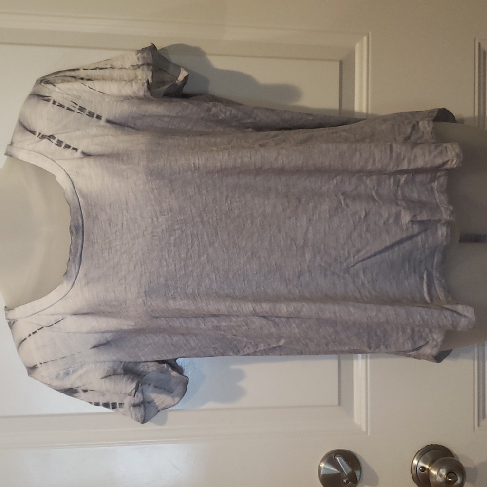 24/7 comfort tie dyed top